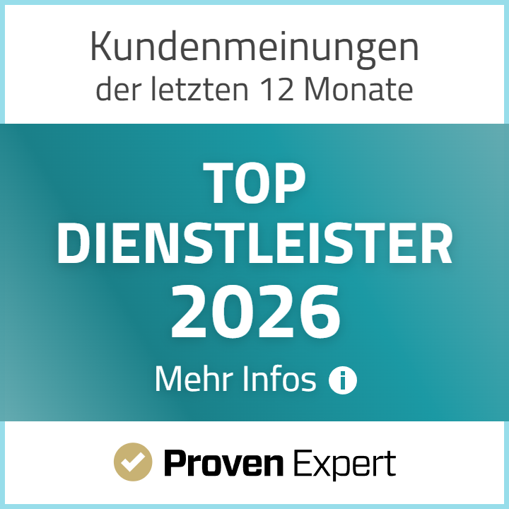 Proven Expert - Top Dienstleister - Kundenmeinungen 2026